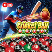 Cricket Ball Roulette table game 5 live casino icon